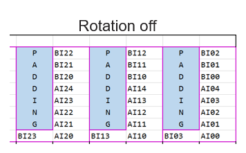 rotation off